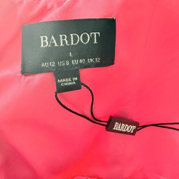 Bardot Pink Sleeveless Corset-Style Dress Size 8 - Picture 5 of 6